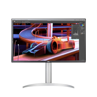 Moniteur d'ordinateur 27 pouces UltraFine IPS 27UP850K-W pour ordinateur de bureau, 4K, VESA, DisplayHDR400, interface USB Type-C DP, blanc