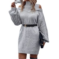 Hochwertiger Damen-Pullover mit Langen Ärmeln, Locker Geschnitten, Weich Gestrickt, Knitterfrei, Einfarbig, Warm für den Winter, Neue Herbstkollektion