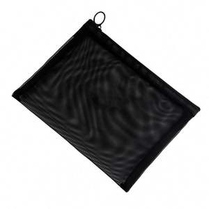 A4 A5 A6 Nylon Mesh Cosmetic Bag <b>Set</b> Transparent Mesh <b>Pencil</b> <b>Case</b> Bag - Product Image 4