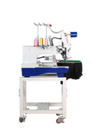 Machine à broder informatisée automatique pour débutants à formation gratuite pour t-shirt/chaussures/plat DDP dans tous les pays