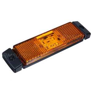 4/8/10 Pcs 4 Feux de position latéraux LED ambre 10V-24V pour remorques, camions et fourgonnettes - Product Image 4