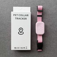 Pelacak Hewan Peliharaan Kalung Penentu Posisi Kucing AirTag Anjing Anti-Hilang Pelacak Sistem Ganda Alarm Jarak Jauh Pelacakan FindMy Tahan Air