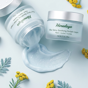 Crème Sorbet Apaisante à la Tanaisie Bleue Marque Blanche – Soulagement des Rougeurs, <span class=keywords><strong>Anti</strong></span>-<span class=keywords><strong>inflammatoire</strong></span>, Apaisant Après-Soleil - Product Image 2