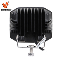 Luz de Conducción LED Cuadrada Profesional de 57W, 5.4 Pulgadas, Alta Intensidad, 5000LM, Certificación E-Mark, Lámpara de Trabajo Auxiliar para SUV LML-7561