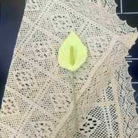 Fleurs artificielles décoratives en laine tricotée au crochet en forme de bougie, arrangements floraux, ornements floraux faits à la main