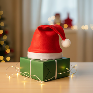 LK Festive <b>Winter</b> Christmas Santa Hat Non-woven Fabric New Party <b>Decoration</b> - Product Image 6