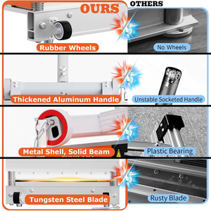 Coupeur de sol WPC de haute qualité coupe bois d'ingénierie planche de vinyle de luxe <span class=keywords><strong>Lvt</strong></span> Vct Spc coupe de sol en vinyle <span class=keywords><strong>Pvc</strong></span> - Product Image 2