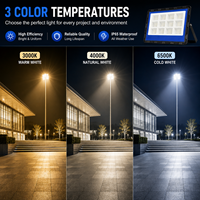 Projecteur LED économique 400W-1000W équivalent, étanche IP65, modulaire, pour extérieur, avec protection contre les surtensions 4000V