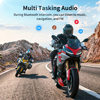 Vente chaude Fodsports FX7 2000M casque de moto casque Bluetooth 10 cavaliers maille moto accessoires casque