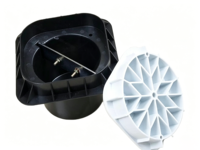 Boîte d'inspection de terre légère en PVC robuste YY pour puits de terre, modèle YY-GCJ201, pour mise à la terre des postes de transformation et des centrales électriques