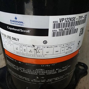 Compresseur à spirales Copeland VP122KSE TFP 522 10Hp Pompe à chaleur air-eau basse température - Product Image 1
