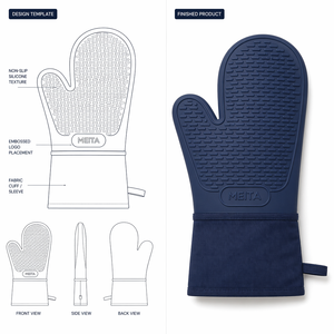 Ensemble de gants de <span class=keywords><strong>four</strong></span> <span class=keywords><strong>en</strong></span> <span class=keywords><strong>silicone</strong></span> imperméables pour la pâtisserie à domicile, avec logo personnalisé, fournisseur, poignée épaisse, pour usage <span class=keywords><strong>en</strong></span> cuisine - Product Image 2