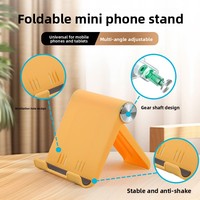 Support de téléphone portable pliable en PP, support de tablette portable simple pour iPhone 17 16 15 14, disponible en gros
