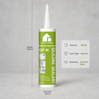 Scellant silicone neutre FEIDU GP-N, haute élasticité, colle imperméable pour portes, fenêtres, joints de construction, emballage