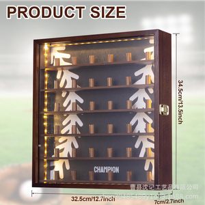 Champion <b>Wall</b> Mounted Storage Box With Partitions For Rings <b>Display</b> <b>Case</b> - Product Image 5