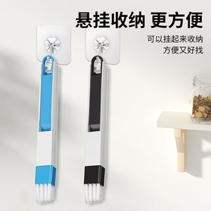 Cleaning Brush With Hanging Loop Nylon Bristles For Window Door Corners <b>Gaps</b> Seams Grooves Cleaning Tool - Product Image 3