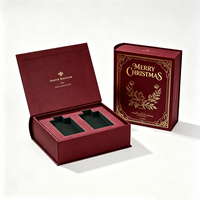 Boîte magnétique en forme de livre de haute qualité, écologique et personnalisée pour parfum et huile essentielle, boîte cadeau en carton rigide avec insert en mousse