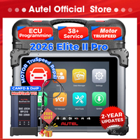 Outils de diagnostic MaxiSys Elite II Pro ULTRA, programmation et codage ECU J2534, scanner automobile MS919, TruSpeed CAN FD DoIP