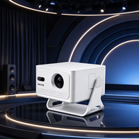 Projecteur LED portable à courte focale 1080P, 400 lumens, Android 14, haut-parleurs intégrés, format de poche, projecteur domestique HY320 Max