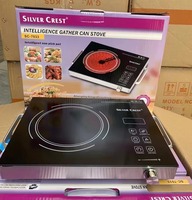 Table de cuisson à induction infrarouge intelligente Silver Crest, plaque vitrocéramique électrique, pièces détachées SKD CKD, 2200W/3500W
