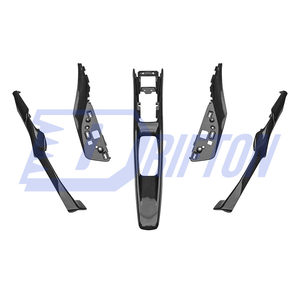 Kits de Interiores de Fibra de Carbono Seca, Kit de Consola Central para el Túnel Delantero para Ferrari 296 2021-2025 - Product Image 2