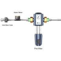 Système de filtration d'eau par osmose inverse résidentiel NSF, purificateur d'eau pour toute la maison avec préfiltre de plus de 5 ans de durée de vie, traitement des eaux grises