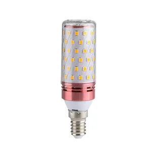 E12 E14 E17 Bóng Đèn LED Đèn Bắp Ngô Gốm Có Ren Độ Sáng Cao AC220V 5W-12W 3000-6000K Màu Vàng Ấm Trắng Mát Trắng Không Nhấp Nháy