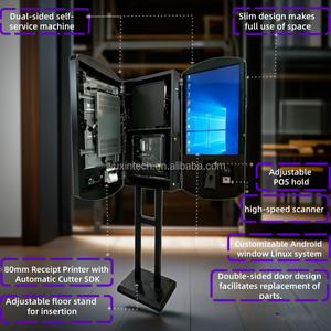 Kiosque de paiement automatique WUXIN 27'' double face pour paris sportifs et billetterie, avec lecteur de codes-barres, idéal pour les studios de yoga - Product Image 6