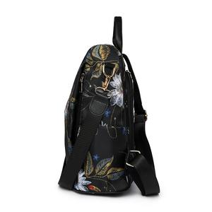 Women's New Arrival Oxford Cloth Waterproof Backpack with Zipper Closure Large Capacity Commuting Casual Bag - Product Image 3