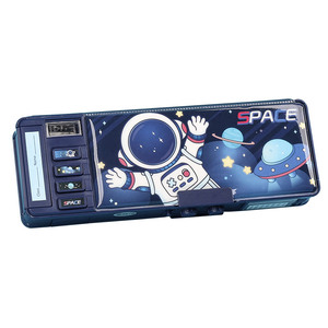 École ensemble de papeterie utile nouvelle boîte à crayons un étui à crayons personnalisé avec mot de passe de verrouillage livraison gratuite étui à crayons zhejiang - Product Image 1