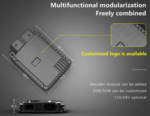 NVEL V55 Ballast <span class=keywords><strong>de</strong></span> phare HID multifonctionnel pour voiture 12V 24V 35W 55W Module décodeur CANBUS Peut être ajouté - Product Image 3