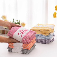 Turkish Beach Towel Striped Tassel Bath Towel Quick-Drying Absorbent Poly-cotton Modern Minimalist Large Size Multiple Styles