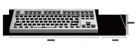 Kit de clavier mécanique de jeu Akko MONSGEEK M3 VIA/QMK DIY TKL 87 touches RGB à montage en gasket en aluminium CNC
