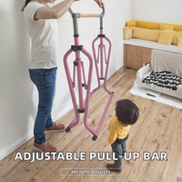 Barres de traction pliables en acier réglables en hauteur, marque Shifeng, pour usage domestique, musculation, fitness pour enfants, gymnastique, robustes