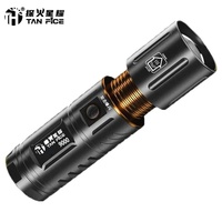 Mini lampe de poche Ultra-lumineuse rechargeable par USB, lampe de poche tactique multifonctionnelle à zoom longue portée pour le camping en plein air
