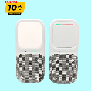 Monitor de Audio para Bebés Plug and Play, Sin Necesidad de Wifi, Pantalla LCD con Retroiluminación que Muestra la Temperatura y Humedad de la Habitación, Alerta - Product Image 1