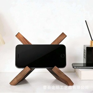 Wooden Record Holder Tablet <b>Pc</b> <b>Stand</b> Desktop Book Rack For Recipe Menu Display - Product Image 4
