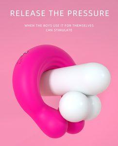 Anillo Vibrador de Silicona para Pene, Juguete Sexual para Hombres Adultos, Marca S-HANDE - Product Image 4