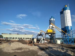 HZS75 Elektrische Beton mischa nlage Neue Produktions linie mit 1 Jahr Garantie Kern komponenten motor - Product Image 6