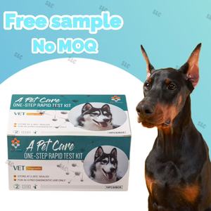 Meilleure vente Kit de test d'antigène du virus Parvo canin Kit de test rapide de <span class=keywords><strong>diagnostic</strong></span> CPV Ag pour équipement de <span class=keywords><strong>diagnostic</strong></span> vétérinaire - Product Image 4