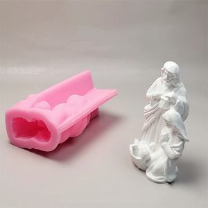Handmade Resin Casting Molds for DIY Decorative <b>Ornaments</b> Ins Style Silicone Desktop Tools <b>family</b> W0673 - Product Image 2
