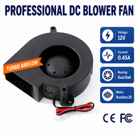 Ventilateur centrifuge à roulement à billes 9733 DC 97x94x33mm 12V 24V pour purificateur d'air et système de ventilation d'appareils ménagers