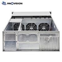 Châssis de serveur en rack de vente directe d'usine 4u 8 baies HDD hotswap support de boîtier 2 4090 cartes graphiques carte ETX ATX