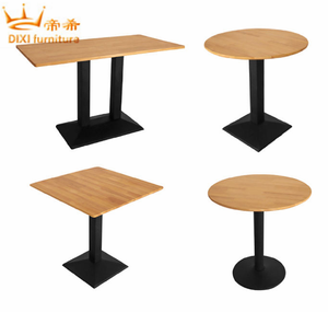 Nhà Máy Bán buôn sang trọng hiện đại rắn gỗ bàn ăn ghế đặt khách sạn quán cà phê nhà hàng bàn ghế - Product Image 1