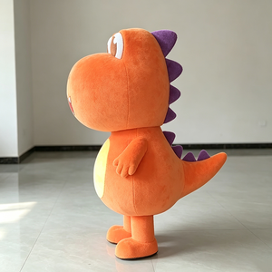 Costume de Mascotte Dragon en Mousse 3D de Haute Qualité UYEAH OEM, MOQ 1PC, Personnalisé, Doux, pour Adulte, Animal, Dinosaure - Product Image 5