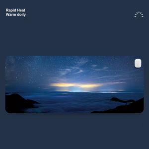 Grande maison de bureau de Noël d'hiver de taille longue utilisant le contrôle du temps de 80*33cm bureau de chauffage chaud à 2 niveaux tapis de souris bon marché et meilleurs - Product Image 6