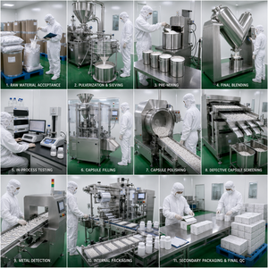 Cápsulas de Extracto Herbal OEM para Aumento de Senos, Píldoras para Aumentar de Peso, Suplemento para Senos Más Grandes, Cápsulas para Aumento de Senos al por Mayor - Product Image 5