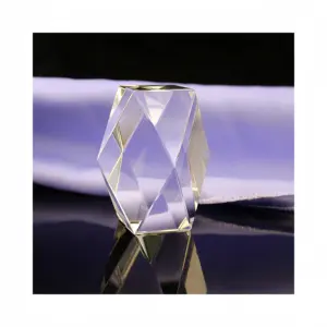 Beveled pha lê Cube khoảng trống 3D Pha Lê trống nhà sản xuất Tinh thể thủy tinh trống Christian Quà Tặng 3D Glass ảnh Cube