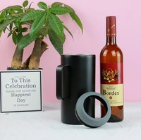 Refroidisseur de bière personnalisé avec logo, 1,2 L/40 oz, Portacaguamon, double paroi, isolation sous vide en acier inoxydable, garde au froid pour l'extérieur