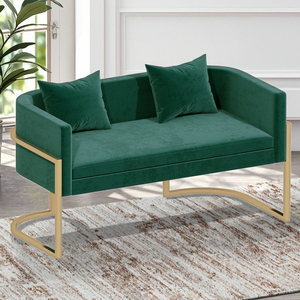 Sofá cama de <span class=keywords><strong>3</strong></span> <span class=keywords><strong>plazas</strong></span> de terciopelo moderno, apartamento en casa, centro comercial, muebles de Villa, salas de estar, sillón reclinable, sofá comprimido de diseño de lujo con mechones - Product Image 1